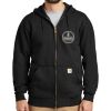 Midweight Hooded Zip Front Sweatshirt Thumbnail